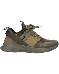 Tom Ford - Military Sneakers Calfskin, Polyester, Polyamide - Lyst