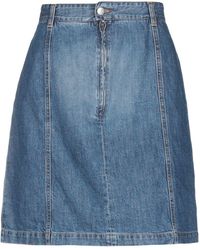 closed denim skirt