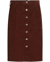 Please - Midi Skirt Cotton, Elastane - Lyst