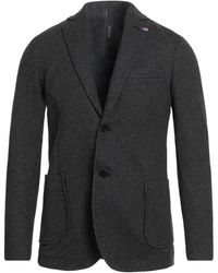 DISTRETTO 12 - Blazer Polyester, Viscose, Elastane - Lyst