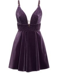 Elisabetta Franchi - Mini Dress - Lyst
