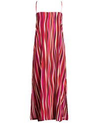 Siyu - Maxi Dress Silk, Elastane - Lyst
