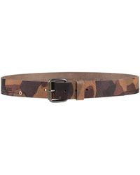 Aeronautica Militare - Dark Belt Leather - Lyst