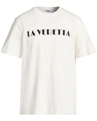 MSGM - T-Shirts - Lyst