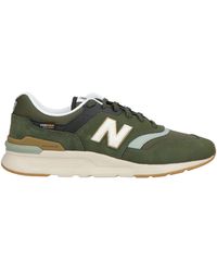 New Balance - B100 Military Sneakers Leather, Textile Fibers - Lyst