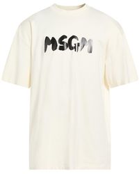 MSGM - T-Shirt - Lyst