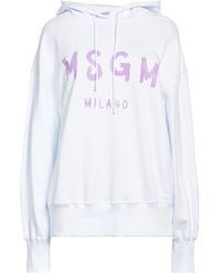 MSGM - Sweatshirt Cotton - Lyst