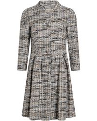 Herno - Overcoat & Trench Coat Cotton, Polyamide, Metallic Fiber - Lyst