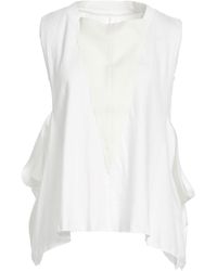 MM6 by Maison Martin Margiela - T-Shirt Cotton, Polyester, Virgin Wool, Elastane - Lyst