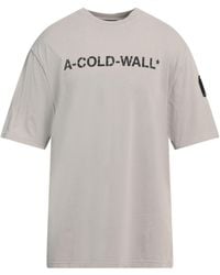 A_COLD_WALL* - Light T-Shirt Cotton - Lyst