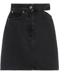 MSGM - Denim Skirt - Lyst