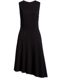 Maliparmi - Midi Dress Viscose, Polyamide, Elastic Fibres - Lyst