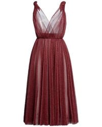 Dolce & Gabbana - Midi Dress - Lyst