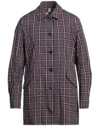 Esemplare - Overcoat & Trench Coat Cotton, Polyester - Lyst