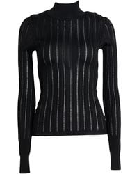 Alaïa - Turtleneck Viscose, Elastane, Polyamide, Polyurethane - Lyst
