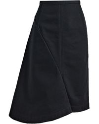 N°21 - Denim Skirt Cotton - Lyst