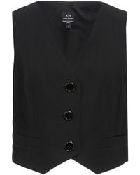 ARMANI EXCHANGE - Tailored Vest Polyester - Lyst