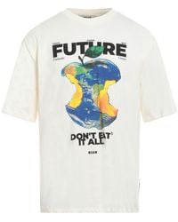 MSGM - T-shirt - Lyst