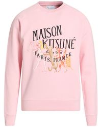Maison Kitsuné - Sweatshirt Cotton - Lyst
