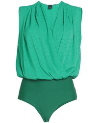 Pinko - Bodysuit Acetate, Silk, Polyamide, Elastane - Lyst