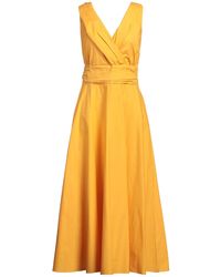 Marella - Maxi Dress Cotton, Elastane - Lyst