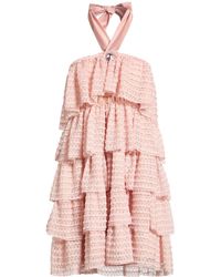 HELLEN BATTERR - Mini Dress Polyester - Lyst