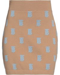 Burberry - Mini Skirt - Lyst