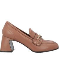 Pollini - Loafers Leather - Lyst
