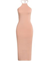 Amiri - Blush Midi Dress Viscose, Elastane - Lyst