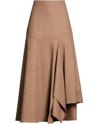 Fabiana Filippi - Maxi Skirt Virgin Wool, Silk, Polyester, Polyamide - Lyst