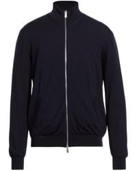 Fedeli - Midnight Cardigan Virgin Wool - Lyst