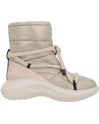 Vic Matié - Light Ankle Boots Textile Fibers, Leather - Lyst