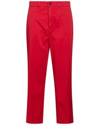 Department 5 - Pants Cotton, Elastane - Lyst