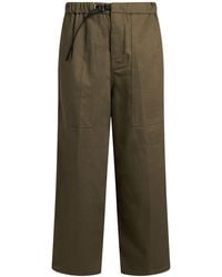 White Sand - Pants Cotton, Elastane - Lyst
