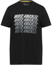 T-shirt altri materialiMoose Knuckles in Cotone da Uomo colore Nero Uomo T-shirt da T-shirt Moose Knuckles 