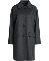 ANNIE PARIS - Coat Virgin Wool, Polyamide, Cashmere - Lyst