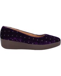 Fitflop Court Shoes - Purple