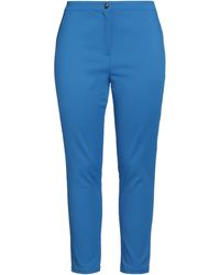 Marina Rinaldi - Pants Cotton, Polyamide, Elastane - Lyst