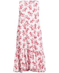 Robert Friedman - Midi Dress Cotton - Lyst