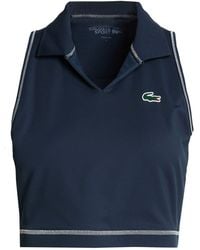Lacoste - Top Polyester, Elastane - Lyst