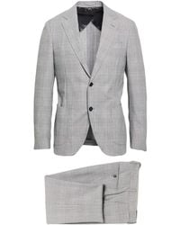 Lardini - Suit Wool, Viscose, Polyester, Elastane - Lyst