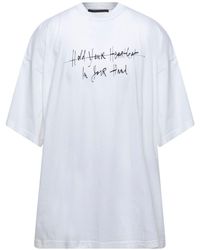 Haider Ackermann T-shirts - Weiß