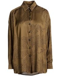 Ottod'Ame - Military Shirt Viscose - Lyst
