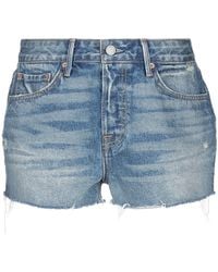grlfrnd jean shorts