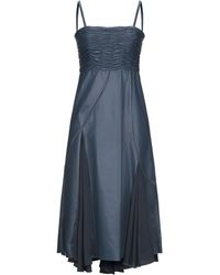 DROMe Midi Dress - Blue