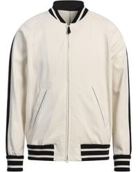 Paolo Pecora - Cream Jacket Polyamide, Elastane, Viscose - Lyst