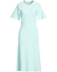 McQueen - Midi Dress Viscose, Polyester, Polyamide, Elastane - Lyst