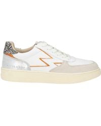 Moaconcept - Sneakers Leather, Textile Fibers - Lyst