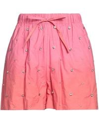 Sandro - Shorts & Bermuda Shorts Cotton, Glass - Lyst