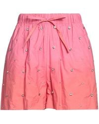 Sandro - Shorts & Bermuda Shorts Cotton, Glass - Lyst